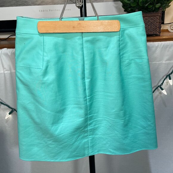 👗👗J. Crew Seafoam Green Skirt-Sz 2 - Picture 2 of 4